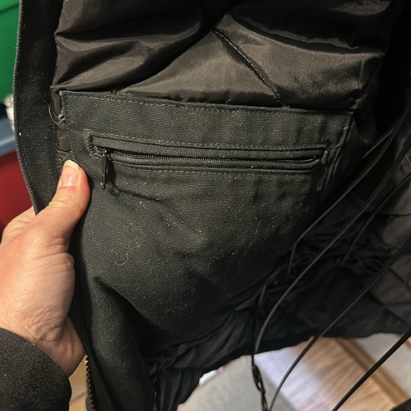 Carharrt Mens Quilt Lined Black Winter Jacket​ - Picture 11 of 13